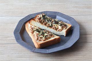 納豆マヨトースト 