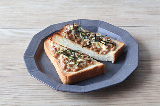 納豆マヨトースト 